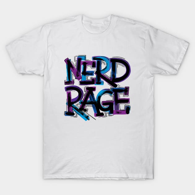 Nerd Rage T-Shirt by polliadesign